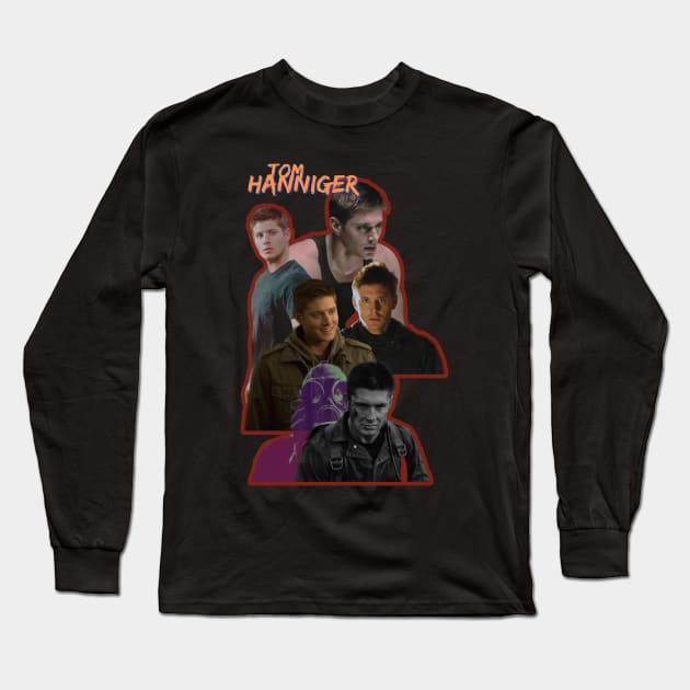 Tom Hanniger [Jensen Ackles] Long Sleeve T-Shirt by KeepOnFangirling